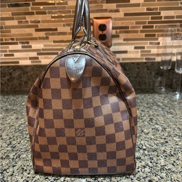 Louis Vuitton Damien Speedy 30 purse - Picture 2 of 11